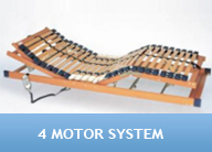 4 Motor Adjustable Bed Mechanism
